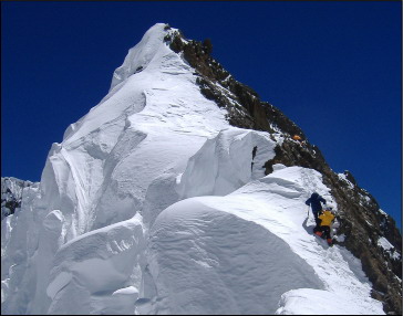 La cresta del Broad-Peak